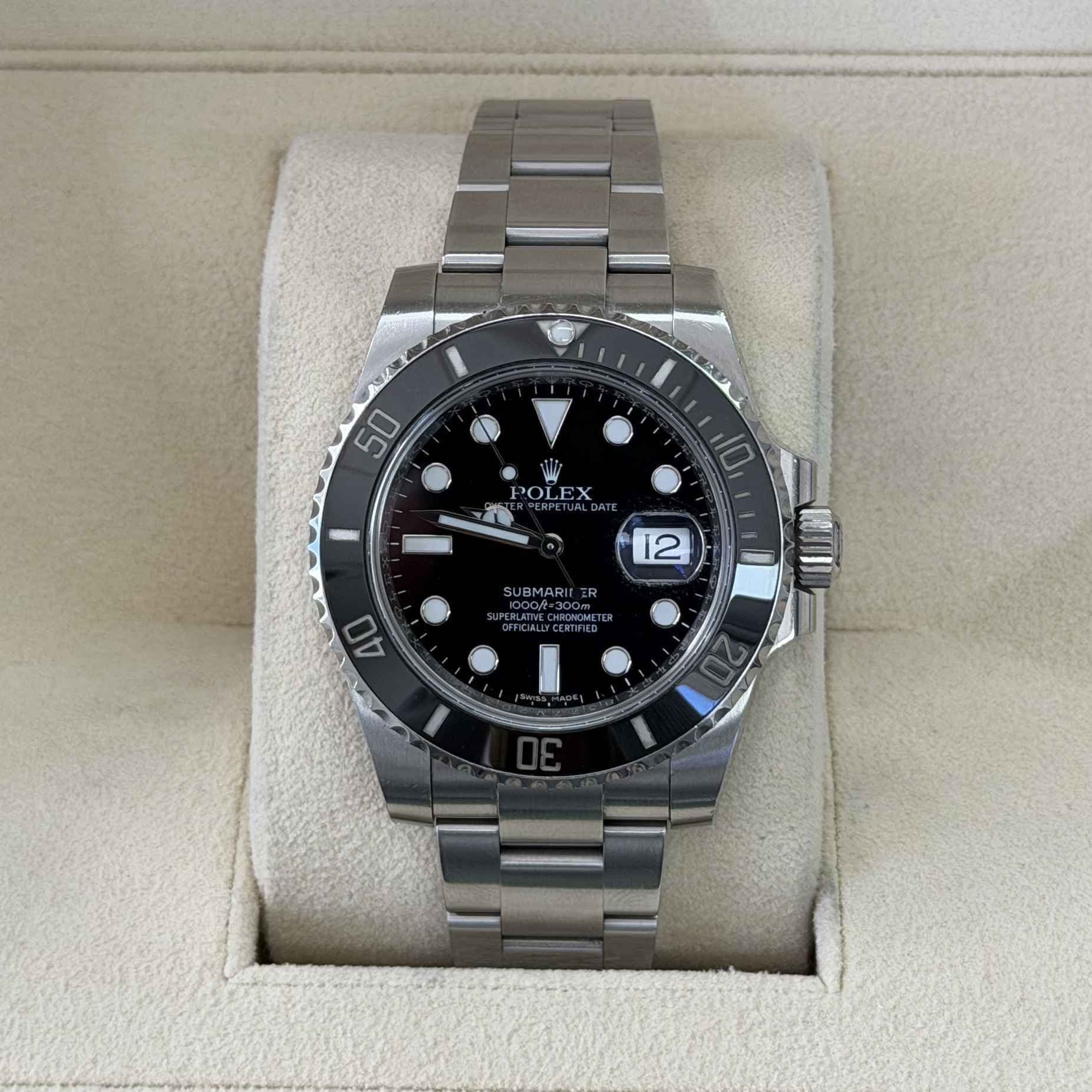 Rolex Submariner Date, black dial